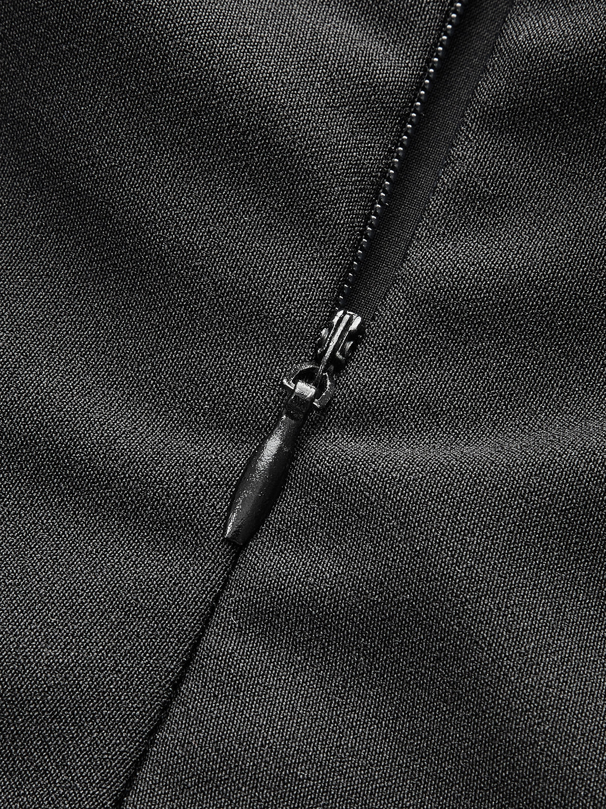 Crown Elara™ | Choker Design Pleated Panel Dress